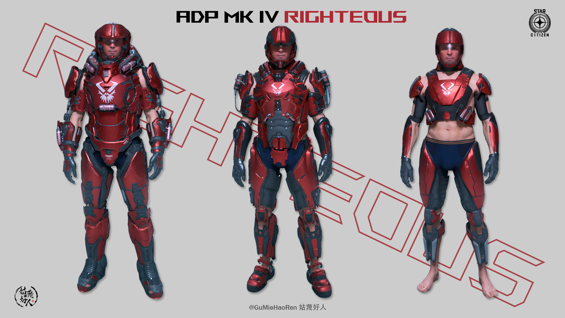 ADP MK IV RIGHTEOUS armor infographic