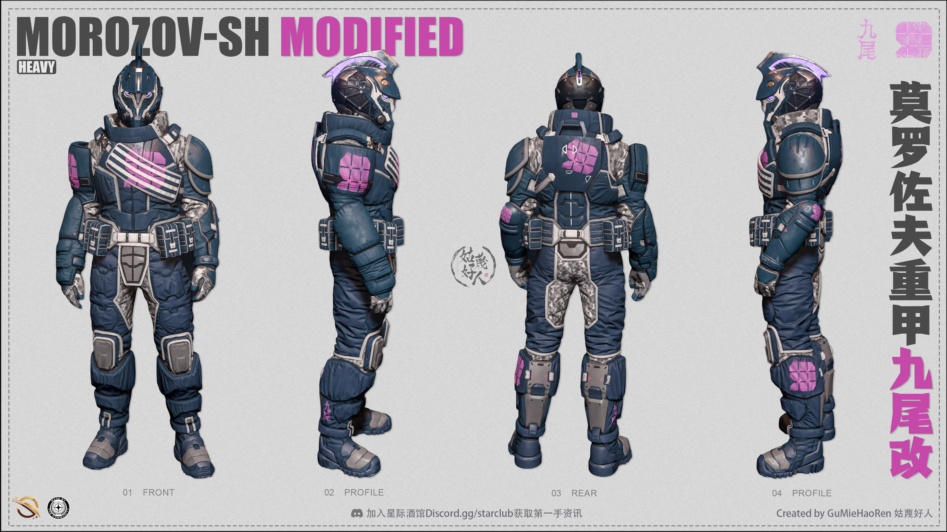 MOROZOV-SH MODIFIED armor infographic